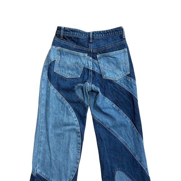 Jaded London Jeans Jaded Man & Curly Fry Slouchy Boyfriend Fit Size 25 NEW - Picture 5 of 11